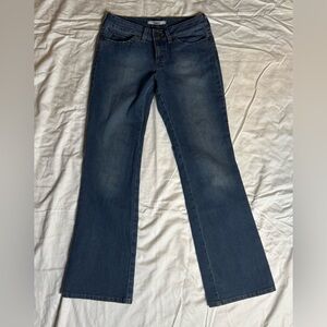 NWOT Mavi Dark Blue Jane low rise boot cut Women's Jeans size 27/30